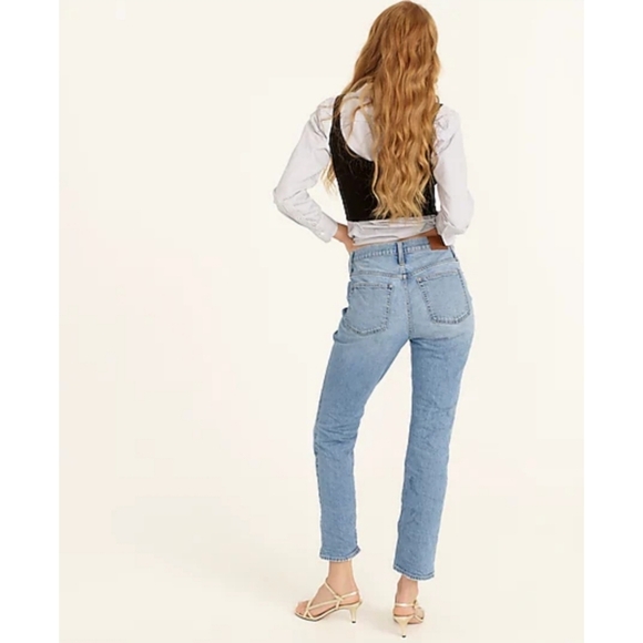 23. J.Crew Slim boyfriend jean in Darcy Bay wash - Picture 2 of 9